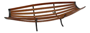 Mid-Century Teak Wooden Fruit Basket by Auböck, Austria, 1950s