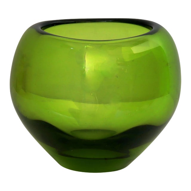 Per Lütken Holmegaard Art Glass "Heart Vase" For Sale