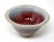 Beautiful vintage studio art pottery bowl with an amazing high gloss glazed interior and very unique double walled form!...
