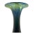 Mid-Century Modern 1990s Marbled Hand-Blown Glass Vase - Signed by Artist For Sale - Image 3 of 6