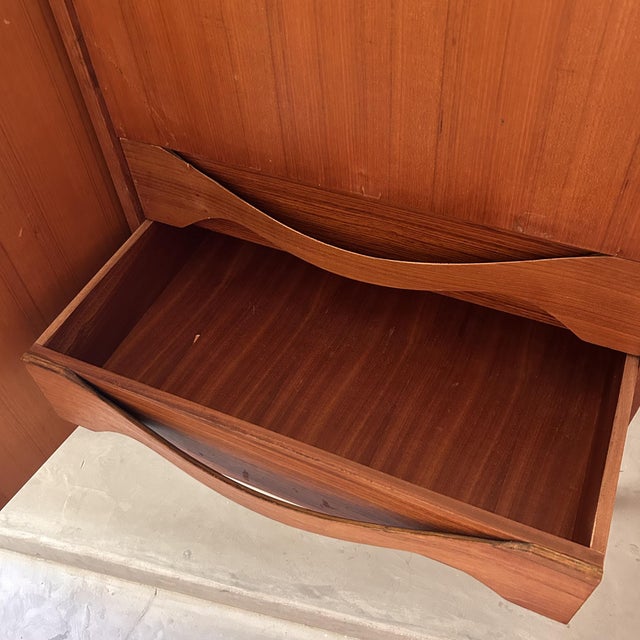 Italian Highboard in Teak with Sliding Doors from Dassi, 1960s For Sale - Image 6 of 14