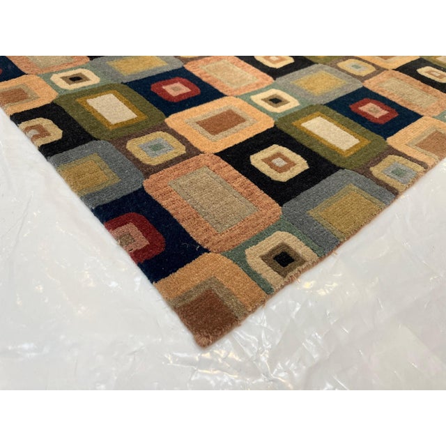 Silk and Wool Nepalese Carpet , 9' X 12' For Sale In New York - Image 6 of 6