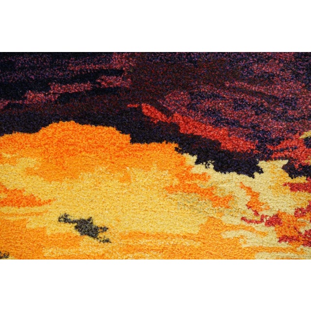 Tapestry by Lutz De Bré for Ewald Kröner, 1970s For Sale - Image 4 of 11