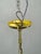 Czech Neo-Baroque Brass Chandelier with Opaline Glass Globes, 1930s For Sale - Image 10 of 13