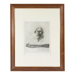 1976 "G3" Etching by Robert Ernst Marx For Sale