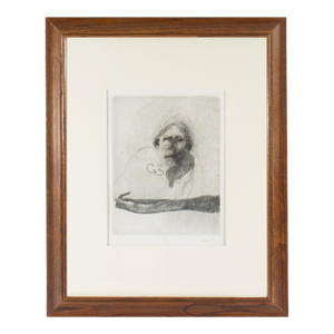 1976 "G3" Etching by Robert Ernst Marx