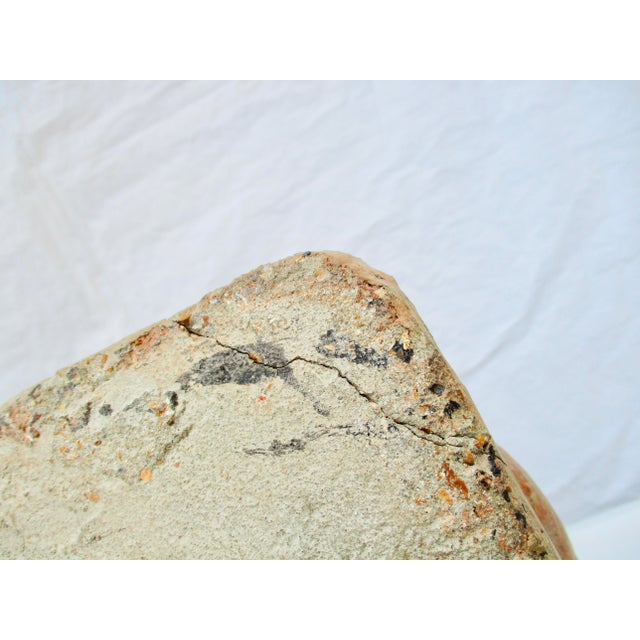 Vintage Brick Sphinx Garden Statue For Sale - Image 15 of 16