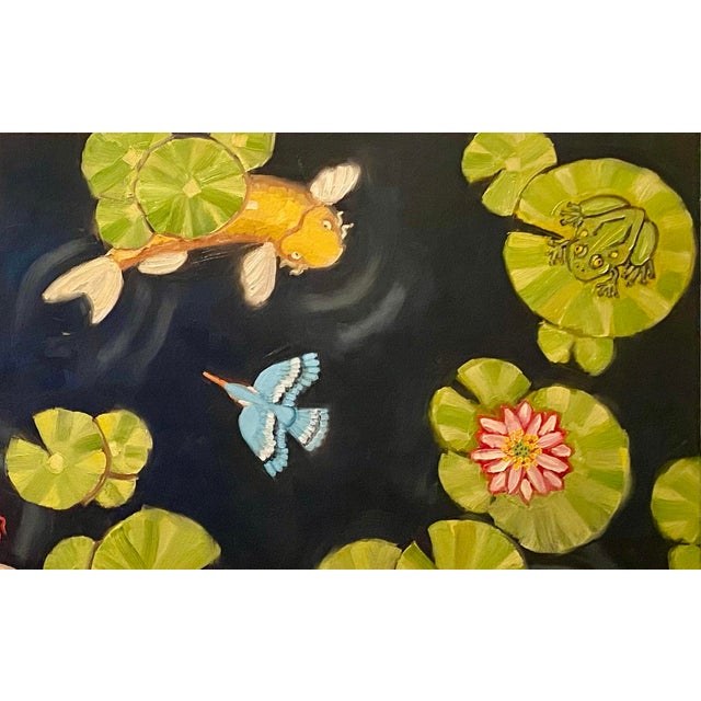 Stephen McDonough Original Oil Painting H 36" x W 72" x D 1.5" Oil on Gallery Wrap Canvas with black sides
