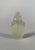 Asian SMALL GU VASE IN WHITE NEPHRITE JADE, China, Qing Dynasty, Qianlong Period (1736-1795) For Sale - Image 3 of 10