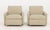 Modern Pair of Modern Wool Upholstered Reclining Chairs For Sale - Image 3 of 12