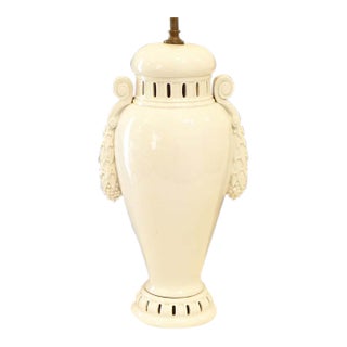 Antique Blanc De Chinese Porcelain Lamp For Sale
