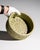 Ceramic Pistachio Green Incised Ceramic Alla Moda Bowl attributed to Fratelli Fanciullacci, Italy, 1950s-1960s For Sale - Image 7 of 7