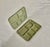 Vintage Texas Ware Dallas Green Confetti Melamine Plastic Divided Tray - Set of 2 For Sale - Image 4 of 10