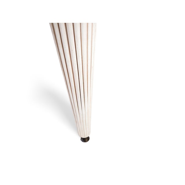 Vintage Dining Table in Bamboo and Rattan from Flechtatelier Schütz For Sale - Image 6 of 11
