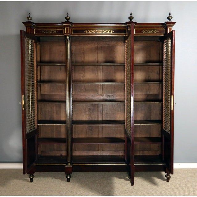 Louis XVI Showcase Library For Sale - Image 6 of 14