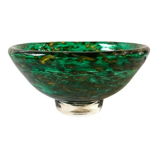 Mid Century Murano Glass Bowl For Sale
