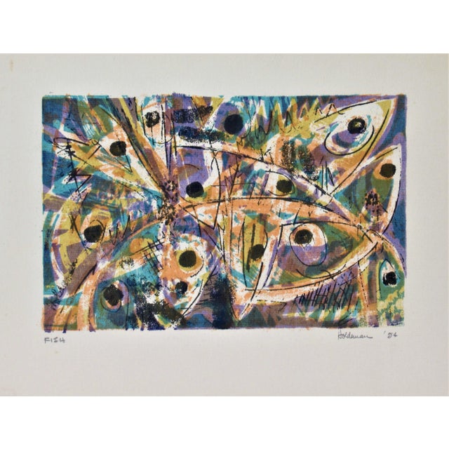 Robert Holdeman, Fish #1, 1954 For Sale In San Francisco - Image 6 of 6