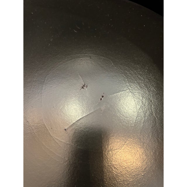 Empire Black Leather & Gilded Club Chairs -A Pair For Sale - Image 9 of 12