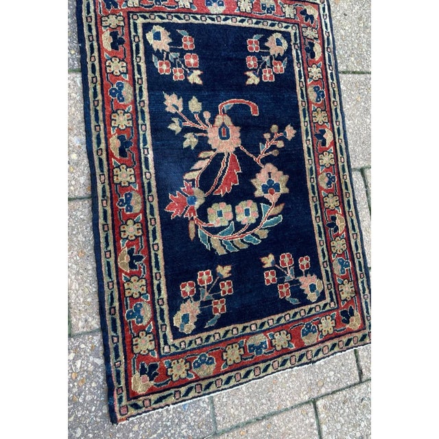 Early 20th Century Antique Sarouk Mohajeran Oriental Rug C-1910 For Sale In Chicago - Image 6 of 9