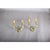 Vintage French Brass and Crystal Wall Sconces, 1940s, Set of 2 For Sale - Image 6 of 11