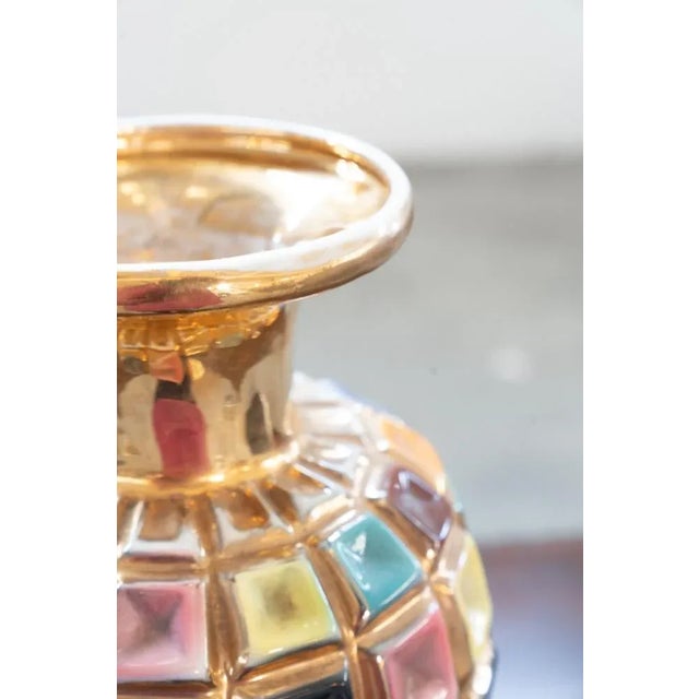 1970s Colored Ceramic Vase, 1960s For Sale - Image 5 of 13