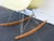 Herman Miller Eames Fiberglass Shell Rocking Chair 1960s Parchment Color 6641 For Sale - Image 9 of 18