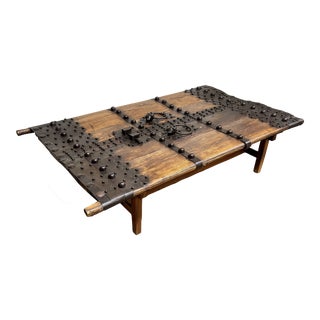 Vintage Spanish Door Coffee Table For Sale