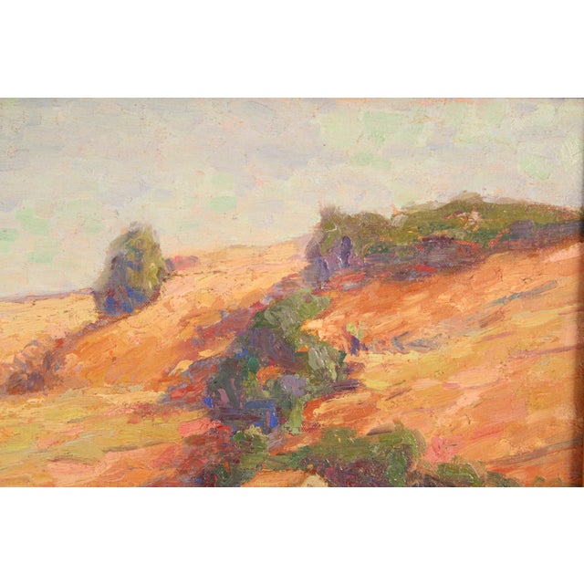 1920s Impressionist California Landscape Painting by Oliver Milburn (1883-1932) For Sale - Image 5 of 12
