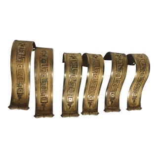 Antique Napoleon III Curtain Hold Back --a Set of 6 For Sale