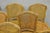 Vintage French Provincial Louis XV Style Cane Dining Side Chairs - Set of 6 For Sale - Image 4 of 18
