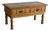 Vintage Danish Oak Tile Top Entry Table Bench by Henning Kjærnulf For Sale