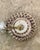 1960s Brutalist Danish Ceramic Pendant Lamp For Sale - Image 5 of 9