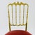 Mid-Century Brass Chiavari Side Chair, Italy, 1980s For Sale - Image 6 of 11