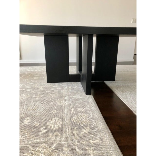 Roberto Lazzeroni for Casamilano “Tokyo” Square Dining Table – Italian Modern Japandi Design, Seats 8 For Sale - Image 4 of 11