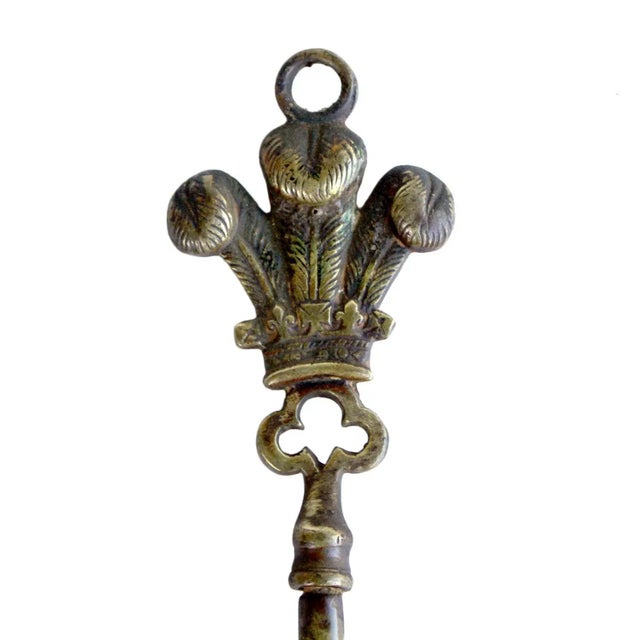 Vintage Brass Bedwarmer For Sale In San Francisco - Image 6 of 8