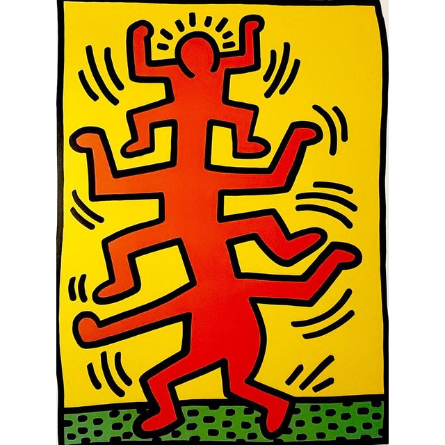 Keith Haring, Growing 1, Original Screenprint, 1988 For Sale - Image 4 of 4