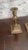 Mid 19th Century Pair of Antique Brass Victorian Candlesticks, Beaded Square Base For Sale - Image 5 of 10