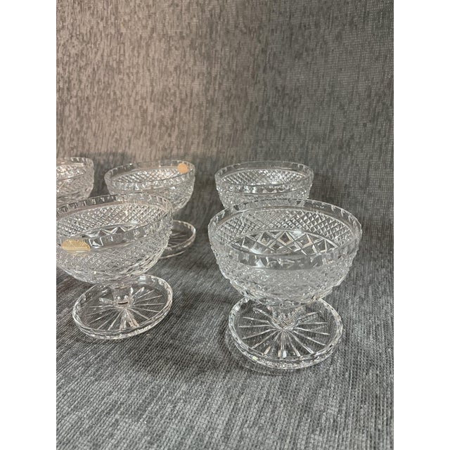 1930s Mid-Century Bohemian Crystal Glasses, 1930s, Set of 6 For Sale - Image 5 of 8