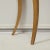 Not Yet Made - Made To Order Bespoke Cerused Oak Bobo Demilune Console on Splayed Tapered Legs For Sale - Image 5 of 12