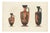 Albert Genick, Greek Lekythos with Classical Figures, 1883, Lithograph For Sale
