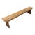Antique Pine Bench, 1900s For Sale - Image 4 of 7