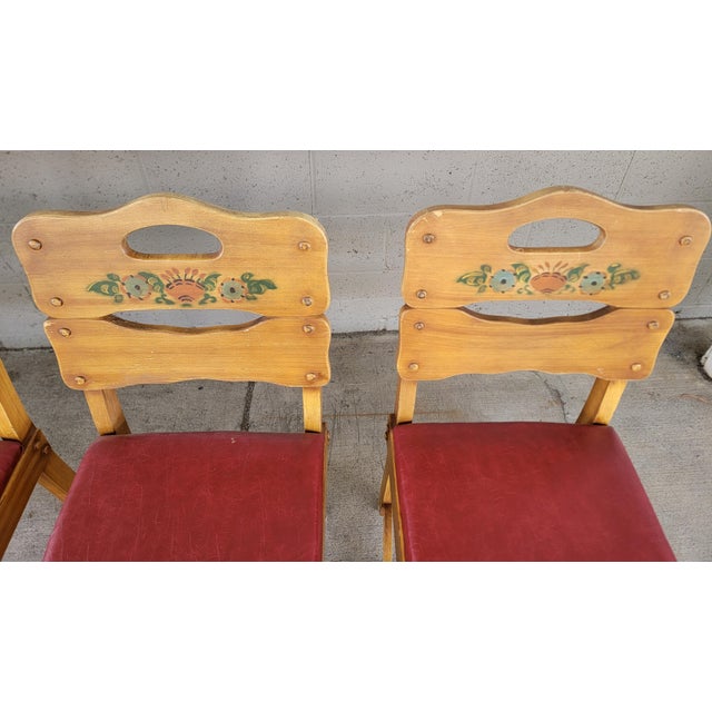 Brown California Rancho Monterey Style Dining Set 1930's For Sale - Image 8 of 18