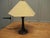Textile Vintage Art Nouveau Spelter Table Lamp, 1900s For Sale - Image 7 of 8
