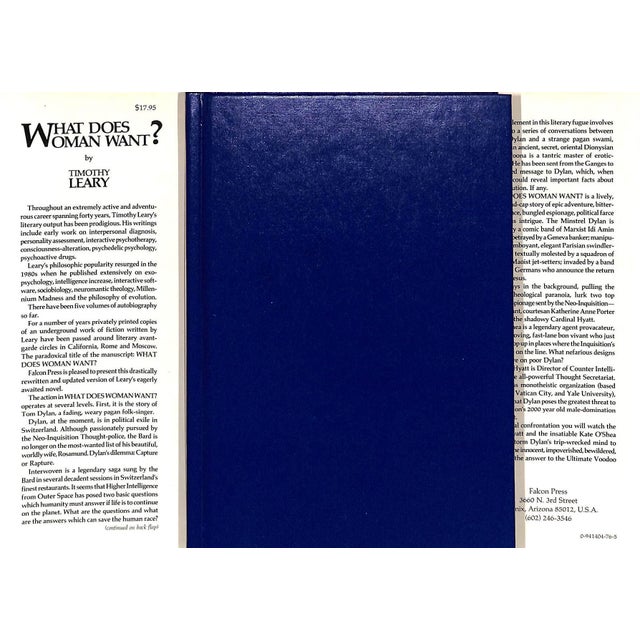 Traditional "What Does WoMan Want?" 1988 Leary, Timothy For Sale - Image 3 of 7