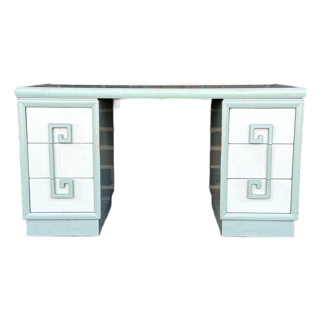 Kittinger Greek Key Vanity Desk / Writing Desk For Sale