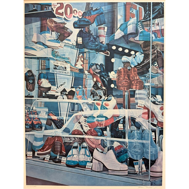 "New Shoes" Limited Edition Lithograph by Don Eddy From 70's For Sale In Miami - Image 6 of 11