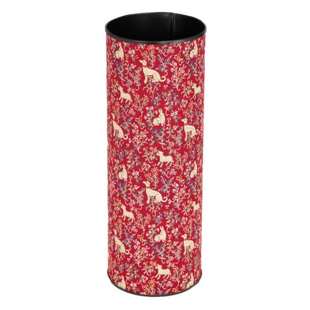 An exquisite addition to any setting, this stylish umbrella stand is constructed from durable metal and covered in Hines'...