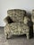 1990s Sage Acanthus Tapestry Club Chairs, John Hutton for Donghia Luciano, 1990s, Pair For Sale - Image 5 of 18