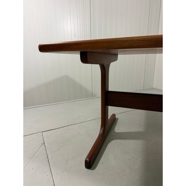 Vintage Teak Dining Table, Denmark, 1970s For Sale - Image 10 of 18