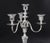 Antique Silver Plated Four Light Candelabra by Hawksworth, 19th Century, Set of 2 For Sale - Image 11 of 17